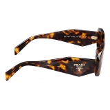 Prada - Prada Symbole Collection – Occhiale Geometrico - Tartaruga - Prada Collection - Occhiali da Sole - Prada Eyewear