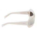Prada -  Runway - Rectangular Sunglasses - Opalescent Petal Pink Chrome - Prada Collection - Sunglasses - Prada Eyewear