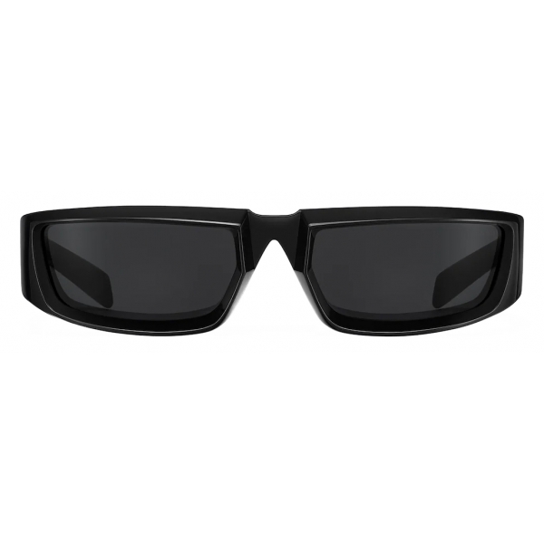 Prada - Prada Runway - Rectangular Sunglasses - Black Slate Gray - Prada Collection - Sunglasses - Prada Eyewear