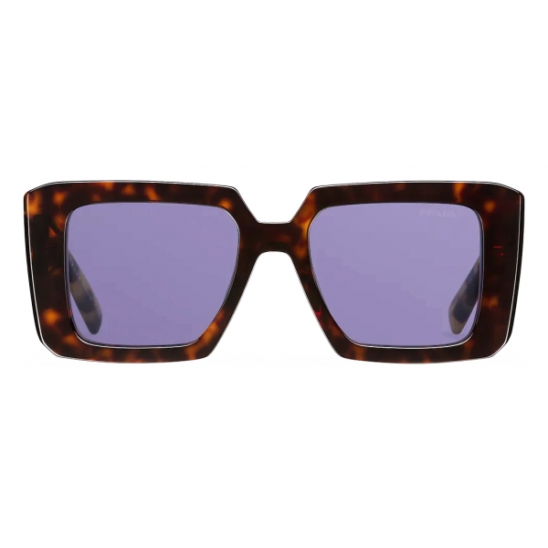 Prada - Prada Symbole - Square Sunglasses - Tortoiseshell Iris - Prada Collection - Sunglasses - Prada Eyewear