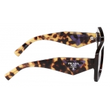 Prada - Symbole Collection - Occhiali da Sole Squadrati - Tartaruga Iris - Prada Collection - Occhiali da Sole - Prada Eyewear