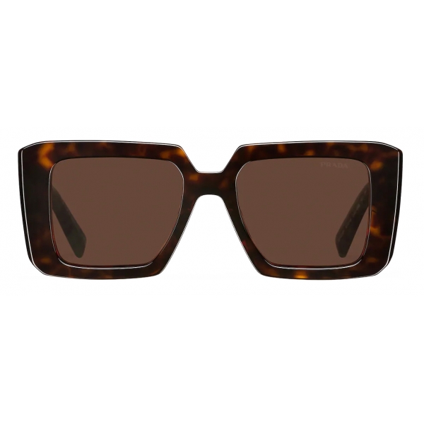 Prada - Prada Symbole - Square Sunglasses - Tortoiseshell Coffee - Prada Collection - Sunglasses - Prada Eyewear
