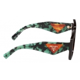 Prada - Prada Symbole - Square Sunglasses - Tortoiseshell Coffee - Prada Collection - Sunglasses - Prada Eyewear