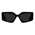 Prada - Prada Symbole - Geometric Sunglasses - Black Slate Gray - Prada Collection - Sunglasses - Prada Eyewear