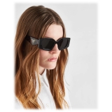 Prada - Symbole Collection - Occhiali da Sole Geometrico - Nero Ardesia - Prada Collection - Occhiali da Sole - Prada Eyewear