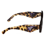 Prada -  Symbole Collection - Occhiali Geometrici - Tartaruga Iris - Prada Collection - Occhiali da Sole - Prada Eyewear
