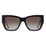 Prada - Prada Symbole - Square Sunglasses - Black Gradient Anthracite - Prada Collection - Sunglasses - Prada Eyewear