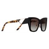 Prada - Prada Symbole - Square Sunglasses - Black Gradient Anthracite - Prada Collection - Sunglasses - Prada Eyewear