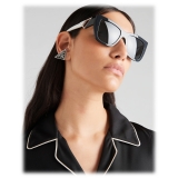 Prada -  Symbole Collection - Occhiali da Sole Squadrati - Nero Ardesia - Prada Collection - Occhiali da Sole - Prada Eyewear