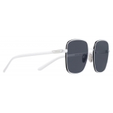 Prada - Prada Eyewear - Oversize Square Sunglasses - White Polarized Black - Prada Collection - Sunglasses - Prada Eyewear
