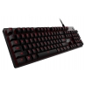 Logitech - G413 Mechanical Backlit Gaming Keyboard - Carbon - Gaming Keyboard
