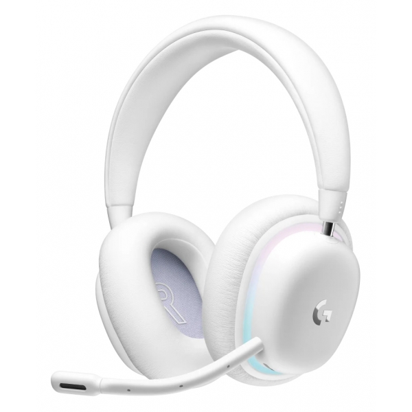 Logitech - G735 Wireless Gaming Headset - White - Gaming Headset