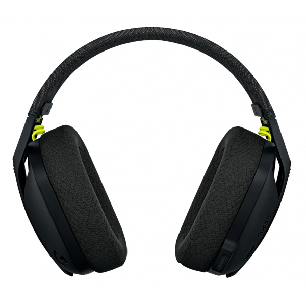Logitech - G435 Lightspeed Wireless Gaming Headset - Black and Neon Yellow - Gaming Headset
