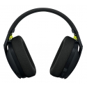 Logitech - G435 Lightspeed Wireless Gaming Headset - Black and Neon Yellow - Gaming Headset