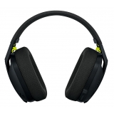 Logitech - G435 Lightspeed Wireless Gaming Headset - Black and Neon Yellow - Gaming Headset