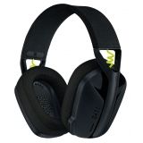 Logitech - G435 Lightspeed Wireless Gaming Headset - Nero e Giallo Fluo - Cuffia Gaming