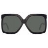 Linda Farrow - Dare C1 Oversized Sunglasses in Black - LFL981C1SUN - Linda Farrow Eyewear