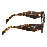Prada -  Symbole Collection - Occhiali Geometrici - Tartaruga Miele - Prada Collection - Occhiali da Sole - Prada Eyewear
