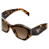 Prada - Prada Symbole - Geometric Sunglasses - Honey Tortoiseshell Sienna - Prada Collection - Sunglasses - Prada Eyewear