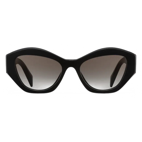 Prada - Prada Symbole - Geometric Sunglasses - Black Gradient Anthracite - Prada Collection - Sunglasses - Prada Eyewear