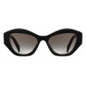 Prada -  Symbole Collection - Occhiali Geometrici - Nero Antracite  - Prada Collection - Occhiali da Sole - Prada Eyewear