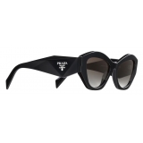 Prada - Prada Symbole - Geometric Sunglasses - Black Gradient Anthracite - Prada Collection - Sunglasses - Prada Eyewear