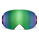 Prada - Linea Rossa Collection - Oakley Ski Goggles - Verde Specchiate - Prada Collection - Occhiali da Sole - Prada Eyewear