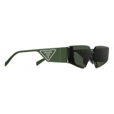 Prada - Runway Collection - Occhiali da Sole Irregolare - Militare Nero - Prada Collection - Occhiali da Sole - Prada Eyewear