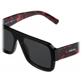 Prada - Prada Symbole - Pilot Sunglasses - Black Slate Gray - Prada Collection - Sunglasses - Prada Eyewear