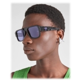 Prada - Prada Symbole Collection - Occhiali da Sole Pilot - Nero Iris - Prada Collection - Occhiali da Sole - Prada Eyewear