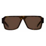 Prada - Prada Symbole - Pilot Sunglasses - Tortoiseshell Coffee - Prada Collection - Sunglasses - Prada Eyewear