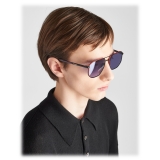 Prada - Prada Eyewear - Geometric Sunglasses - Orange Black Iris - Prada Collection - Sunglasses - Prada Eyewear