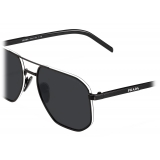 Prada - Eyewear Collection - Occhiali Geometrici - Nero Polarizzato - Prada Collection - Occhiali da Sole - Prada Eyewear