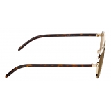 Prada - Prada Eyewear - Geometric Sunglasses - Pale Gold Polarized Brown - Prada Collection - Sunglasses - Prada Eyewear