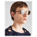 Prada - Prada Eyewear - Geometric Sunglasses - Pale Gold Polarized Brown - Prada Collection - Sunglasses - Prada Eyewear