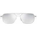 Prada - Eyewear Collection - Occhiali Geometrici - Argento Cromo Scuro - Prada Collection - Occhiali da Sole - Prada Eyewear