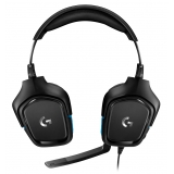 Logitech - G432 7.1 Surround Sound Wired Gaming Headset - Black - Gaming Headset