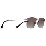 Prada - Prada Eyewear - Rectangular Sunglasses – Black Gray Anthracite - Prada Collection - Sunglasses - Prada Eyewear
