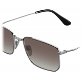 Prada - Prada Eyewear - Rectangular Sunglasses – Black Gray Anthracite - Prada Collection - Sunglasses - Prada Eyewear