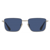 Prada - Eyewear Collection - Occhiali Rettangolari - Oro Pallido Blu - Prada Collection - Occhiali da Sole - Prada Eyewear