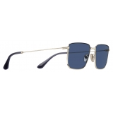 Prada - Eyewear Collection - Occhiali Rettangolari - Oro Pallido Blu - Prada Collection - Occhiali da Sole - Prada Eyewear