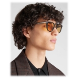 Prada - Eyewear Collection – Occhiali da sole  Phantos - Nero Ocra - Prada Collection - Occhiali da Sole - Prada Eyewear