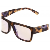 Prada - Prada Symbole - Rectangular Sunglasses - Tortoiseshell Blue - Prada Collection - Sunglasses - Prada Eyewear