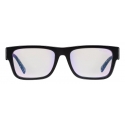 Prada - Prada Symbole - Rectangular Sunglasses - Black Blue - Prada Collection - Sunglasses - Prada Eyewear