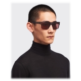 Prada - Prada Runway - Rectangular Sunglasses - Crystal Fumé Cherry - Prada Collection - Sunglasses - Prada Eyewear