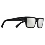 Prada - Prada Symbole - Rectangular Sunglasses - Black Chrome - Prada Collection - Sunglasses - Prada Eyewear