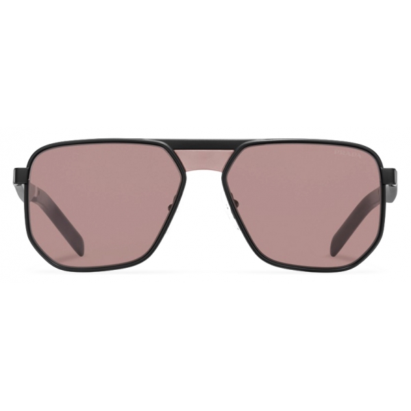 Prada - Eyewear Collection - Occhiali da Sole Geometrico - Grigio - Prada Collection - Occhiali da Sole - Prada Eyewear