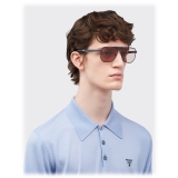 Prada - Eyewear Collection - Occhiali da Sole Geometrico - Grigio - Prada Collection - Occhiali da Sole - Prada Eyewear