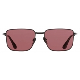 Prada - Eyewear Collection - Occhiali Rettangolare - Nero Scarlatto - Prada Collection - Occhiali da Sole - Prada Eyewear