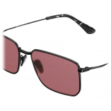 Prada - Eyewear Collection - Occhiali Rettangolare - Nero Scarlatto - Prada Collection - Occhiali da Sole - Prada Eyewear